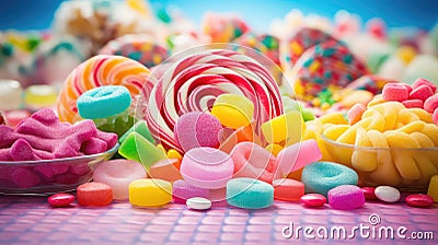 taffy delicious candy food Cartoon Illustration