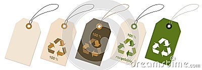 Tags Vector Illustration