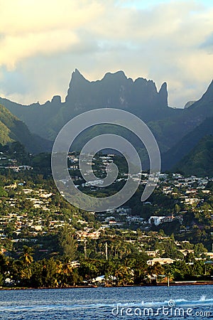 Tahiti diadem Stock Photo