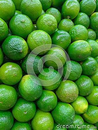 tahiti lemon brazilian fruit Stock Photo