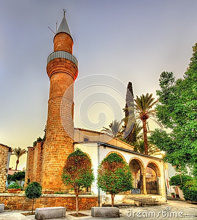 Taht el Kale Mosque in Nicosia Stock Photo