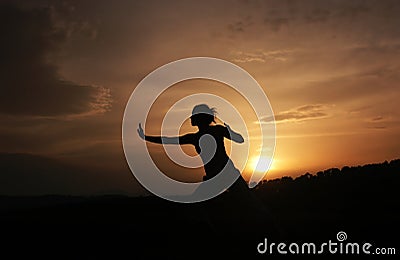 Tai chi Stock Photo