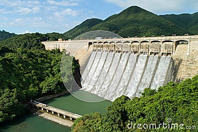 Tai Tam Tuk Reservoir Stock Photo