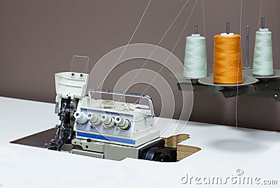 Tailor shop appliance Stock Photo