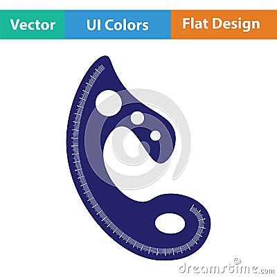 Tailor templet icon Vector Illustration