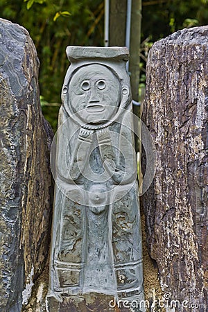 Taino Indian Petroglyphs 2 Stock Photo