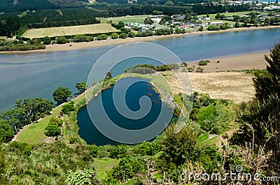 Taipa river - Northland New Zealand NZ Stock Photo