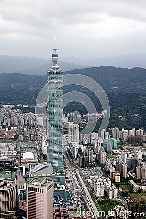 Taipei 101 Stock Photo