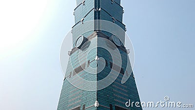 Taipei 101 Building Architecture Editorial Stock Photo