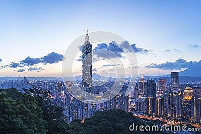 Taipei 101 building Vector Illustration