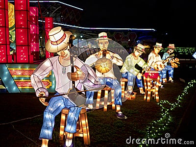 2014 Taipei Lantern Festival Editorial Stock Photo