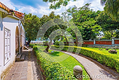 Tamsui Customs Officer`s residence Editorial Stock Photo