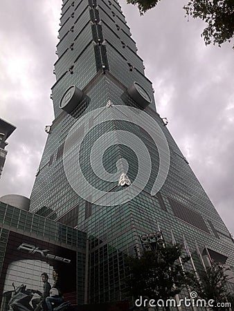 101 Taipei Tower Editorial Stock Photo