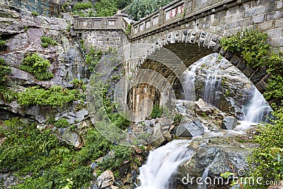 Taishan Mountain, Shandong, China Stock Photo