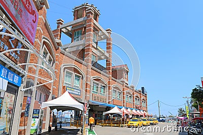 Taiwan : Cijin Ferry Pier Editorial Stock Photo