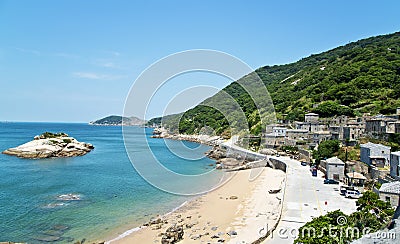 Taiwan Matsu sightseeing attractions Stock Photo