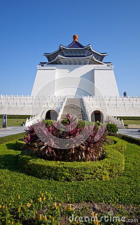 Taiwan memorial hall Stock Photo