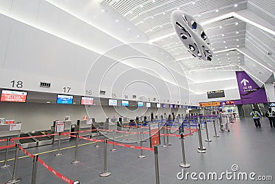 Taiwan Taichung International Airport Editorial Stock Photo