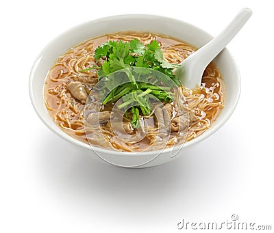 Taiwanese pork large intestine vermicelli Stock Photo