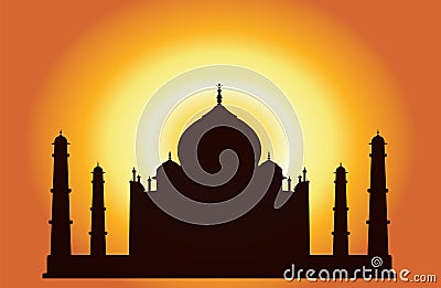 Taj Mahal Stock Photo