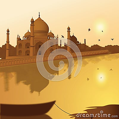 Taj Mahal, agra, India Stock Photo