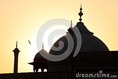 Taj Mahal Complex - Agra, Uttar Pradesh, India Stock Photo