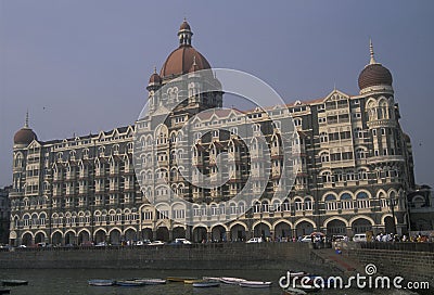 Taj Mahal Hotel Stock Photo