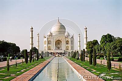 Taj Mahal, India Editorial Stock Photo