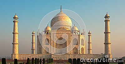 The Taj Mahal Editorial Stock Photo