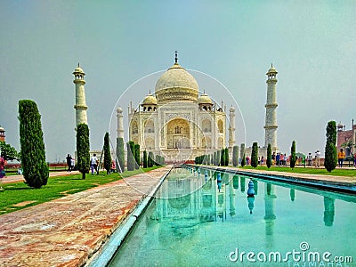 Taj Mahal Stock Photo