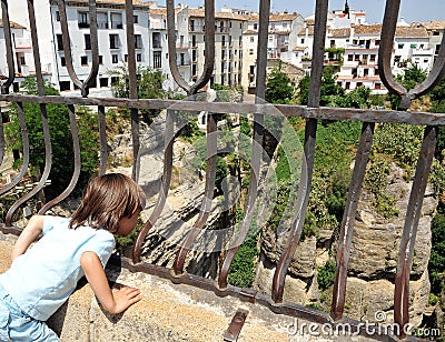 Tajo de Ronda, Malaga province, Andalusia, Spain Editorial Stock Photo