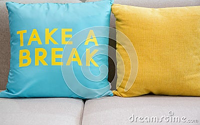 Take a break Stock Photo