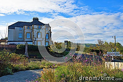 The Captain Cook Inn, in Staithes, near Scarborough, in North Yorkshire. Editorial Stock Photo