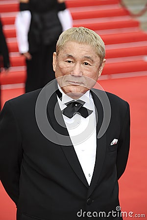 Takeshi Kitano Editorial Stock Photo