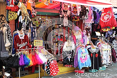 Takeshita Street in Harajuku, Tokyo, Japan Editorial Stock Photo