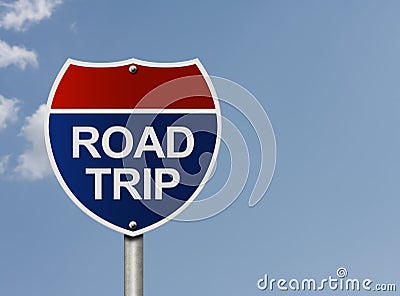 Taking a road trip Stock Photo