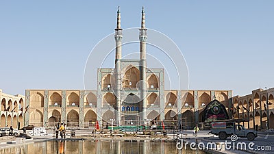 Takiyeh Amir Chaqmaq,Yazd, Iran, Asia Editorial Stock Photo