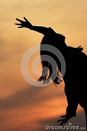 Taklimakan Desert: Water Ice Moon in the Sunlight Stock Photo