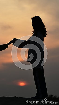 Taklimakan Desert: Water Ice Moon in the Sunlight Stock Photo