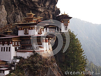 Taktsang Dzong Stock Photo