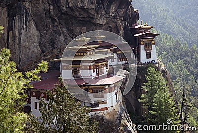 Taktshang Goemba, Bhutan Stock Photo