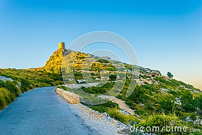 Talaia de Albercutx, Mallorca, Spain Stock Photo