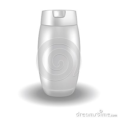 talcum powder container. Vector illustration decorative design Vector Illustration