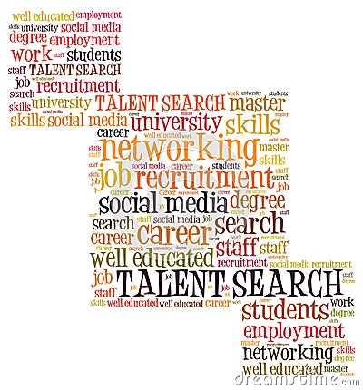 Talent search Stock Photo