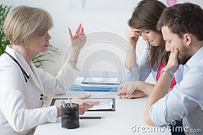 Talking about solution Stock Photo