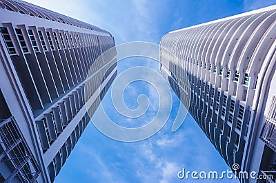 Tall Buildings Stock Photo