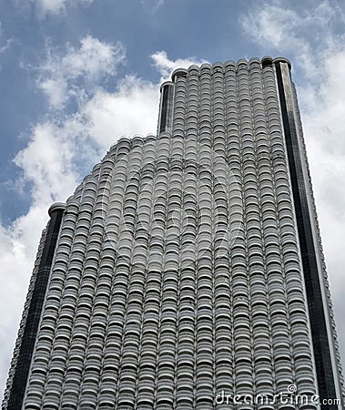 Tall Condomenium building in Bangkok Stock Photo