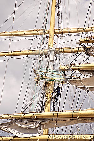 Tall Ship Stock Photo