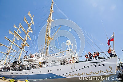 THE TALL SHIPS RACES KOTKA 2017. Kotka, Finland 16.07.2017. Editorial Stock Photo