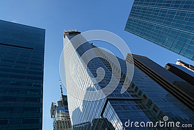 Tall Skyscrapers Stock Photo